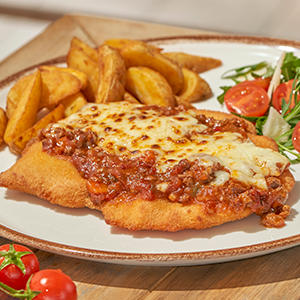 MILANESA ALLA BOLOGNESE