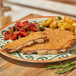 MILANESA RIPIENA DI FUNGHI E SCAMORZA